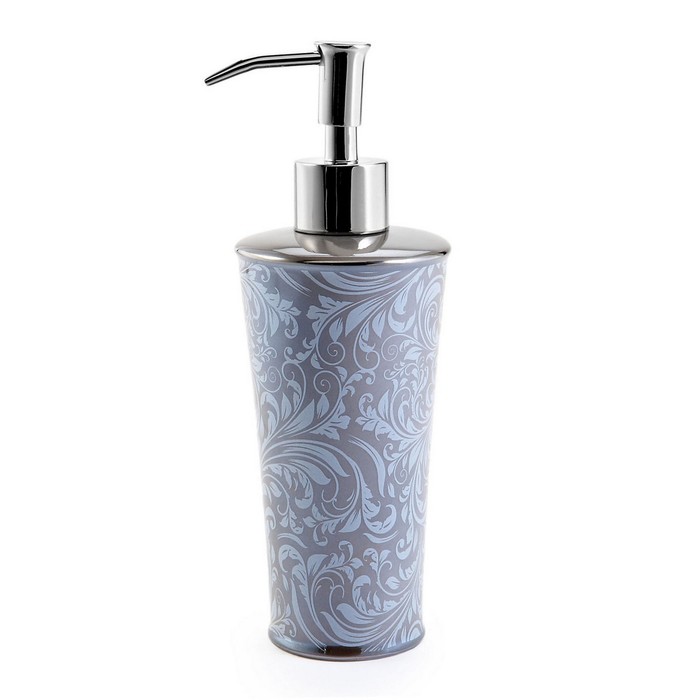 Дозатор для жидкого мыла Bedminster Scroll Flint Grey , цвет серый