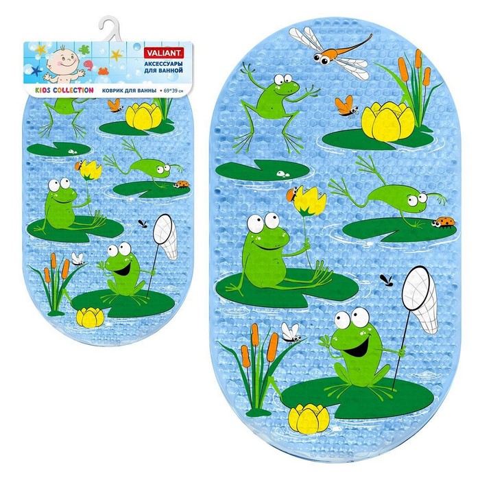 SPA-коврик для ванны 69х39 см "Лягушата"