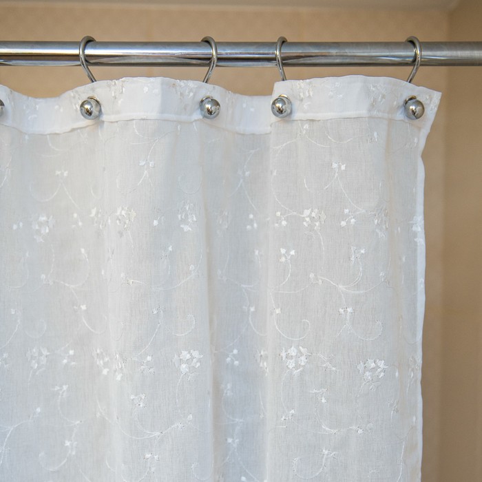 Шторка 300х200 Pampa White, цвет белый