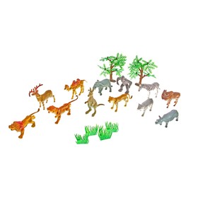 Набор животных «Дикая природа» с аксессуарами, 12 фигурок от Сима-ленд