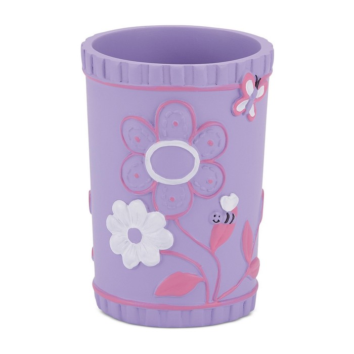 Стакан для зубной пасты Butterfly, цвет сиреневый