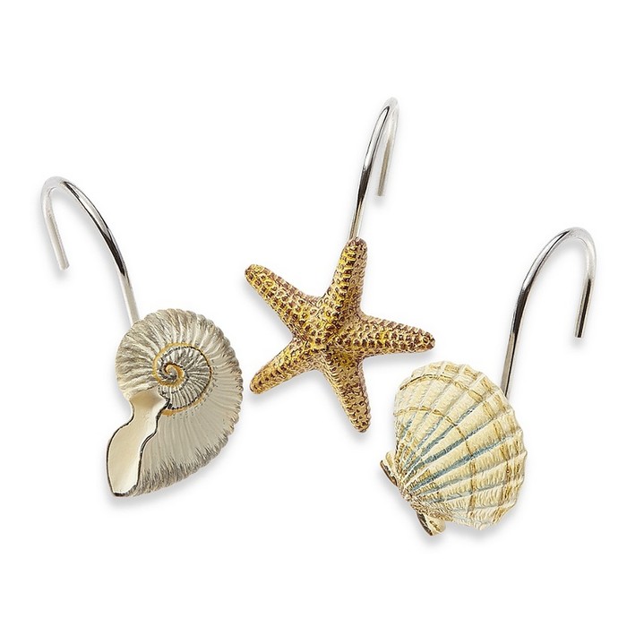 Набор из 12 крючков для шторки Antigua