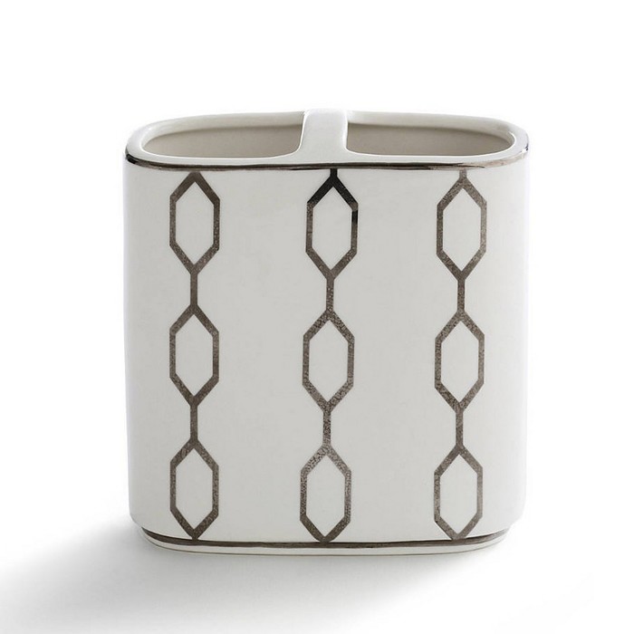 Стакан для зубных щёток Cadena, цвет белый