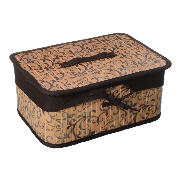 Корзина с крышкой 32х23х14 см