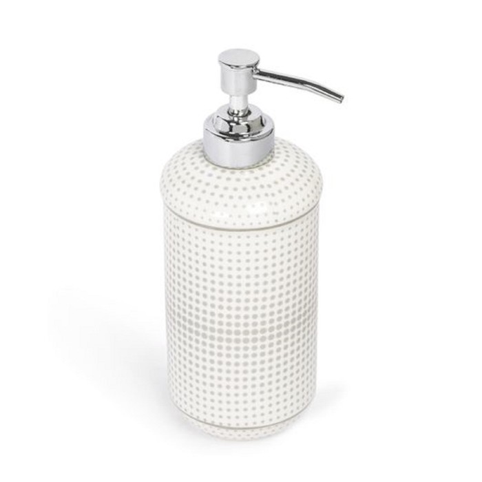 Дозатор для жидкого мыла Crillon , цвет бело-серый