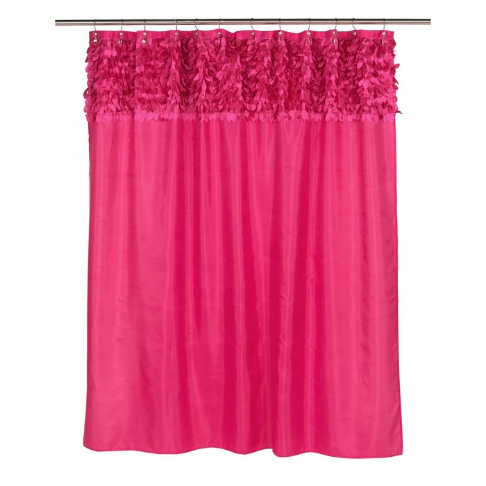 Шторка Jasmine, цвет малиновый