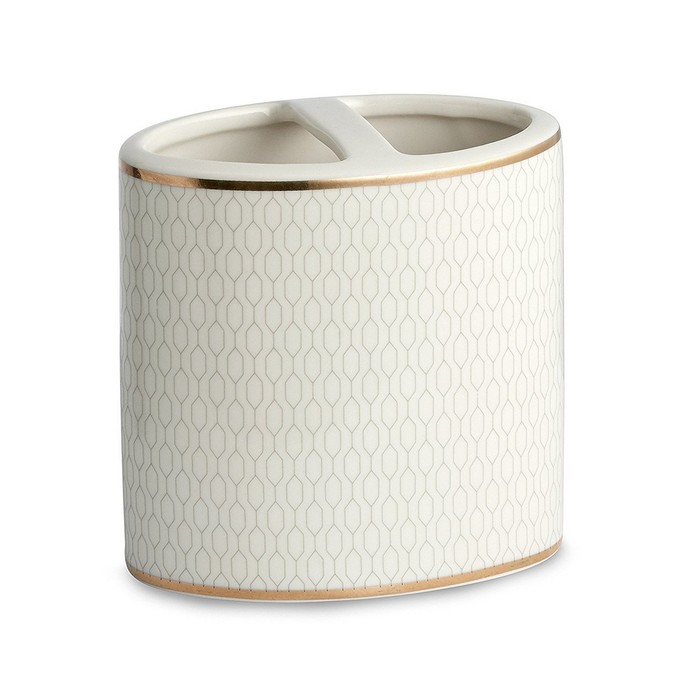 Стакан для зубных щёток Florence, цвет белый