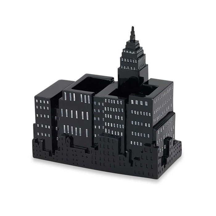 Стакан для зубных щёток Chloe, цвет черный