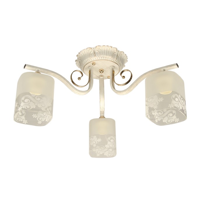 Люстра "Каскад" 3 лампы E27 60Вт   белый