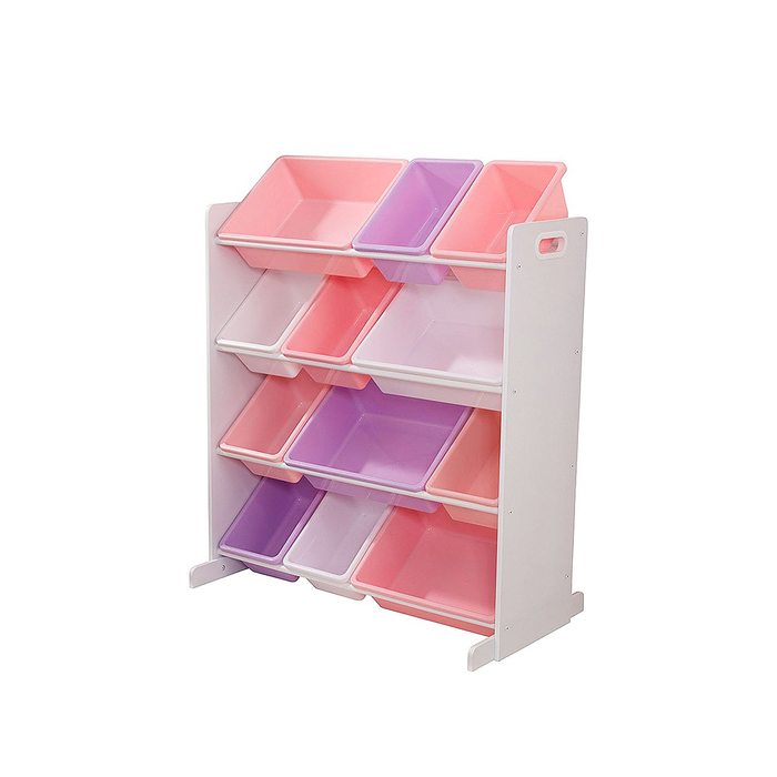 Система для хранения с 12 контейнерами KidKraft, цв. Белый 15450_KE