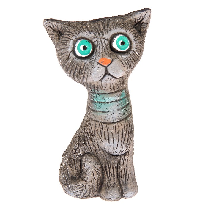 Сувенир из шамота "Кот Лучистый"