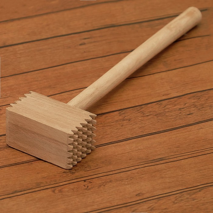 Кух. набор "Доляна" Орёл, варежка-прихватка 19 х 26 см, молоток дерев. 27*8*4 см