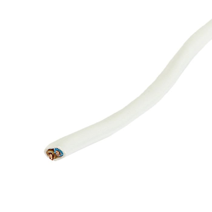 Провод "Альгиз К", ШВВП, 2х0.5 мм2, 200 м, белый