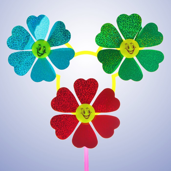 Ветерок "Цветочки", цвета МИКС