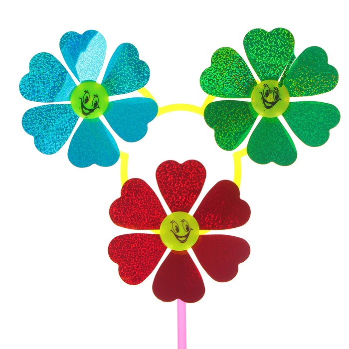 Ветерок "Цветочки", цвета МИКС