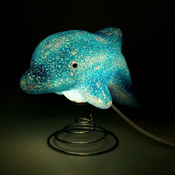 Светящийся сувенир "Дельфин" на пружинке