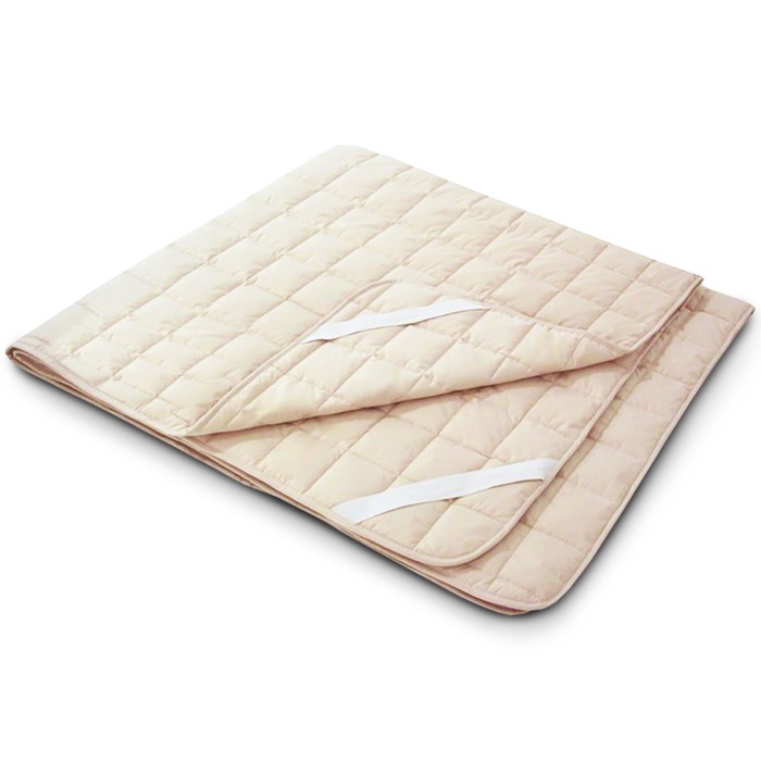 Наматрасник "Био Шерсть", размер 140х200 см, цвет светло-бежевый БШ30-3-2