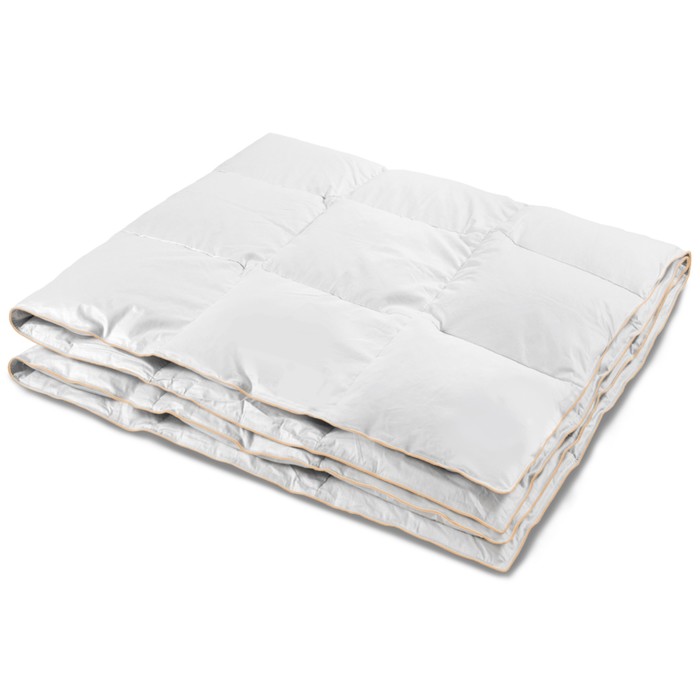 Одеяло всесезонное "Бейсик", размер 150х200 см, цвет белый Бс21-9-3