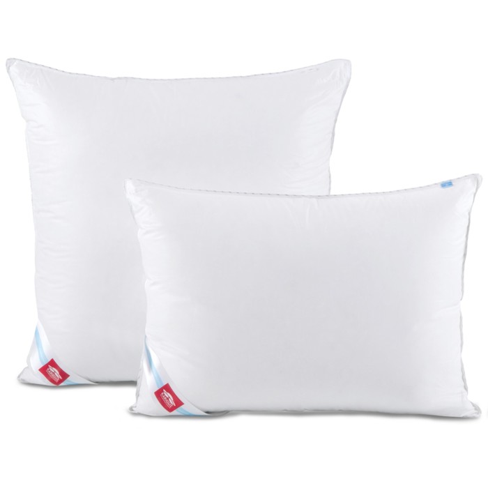 Подушка "Чистый Пух", размер 50х68 см, цвет белый ЧП10-3