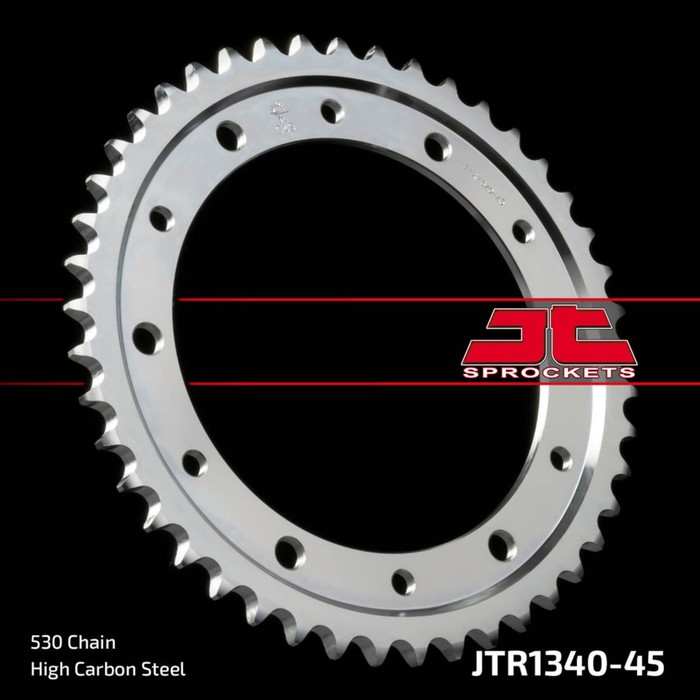 

Звезда ведомая JT sprockets JTR1340-45, цепь 530, 45 зубьев