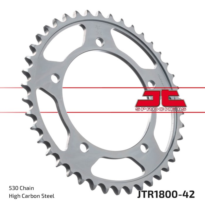 

Звезда ведомая JT sprockets JTR1800-42, цепь 530, 42 зубья