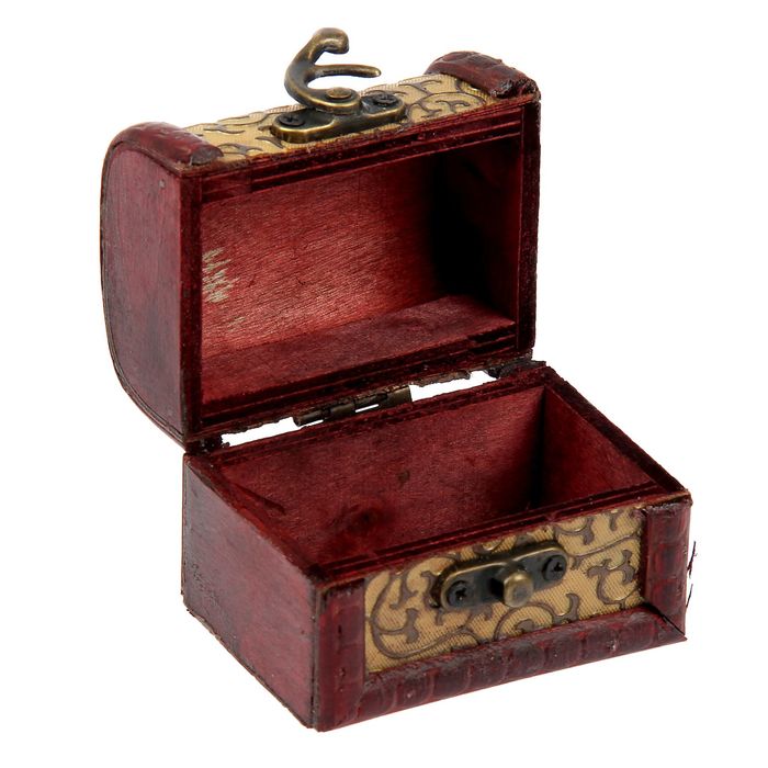 Шкатулка "Узоры на жёлтом"