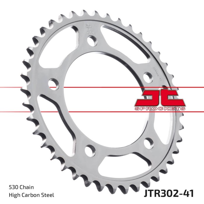 

Звезда ведомая JT sprockets JTR302-41, цепь 530, 41 зубье