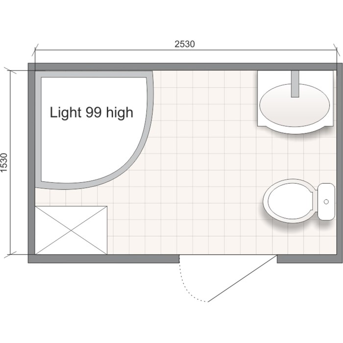 Душевая кабина DOMANI-SPA Delight 99 high, чёрная стеклянная задняя панель, тонированное стекло, 90 х 90 х 218 см