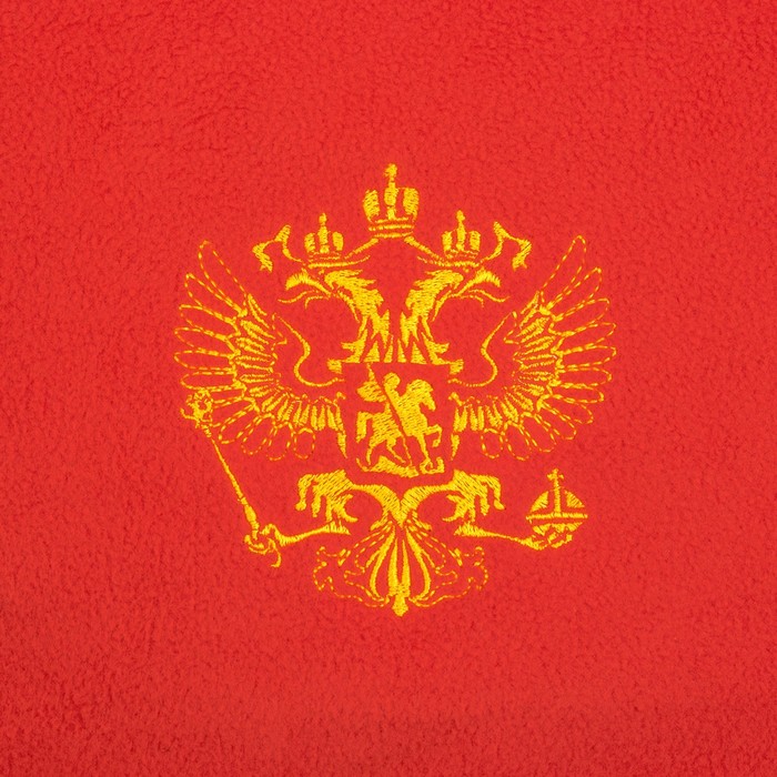 Плед "Collorista" Двуглавый орел 130х150 см, 100% п/э, флис 190 гр/м2