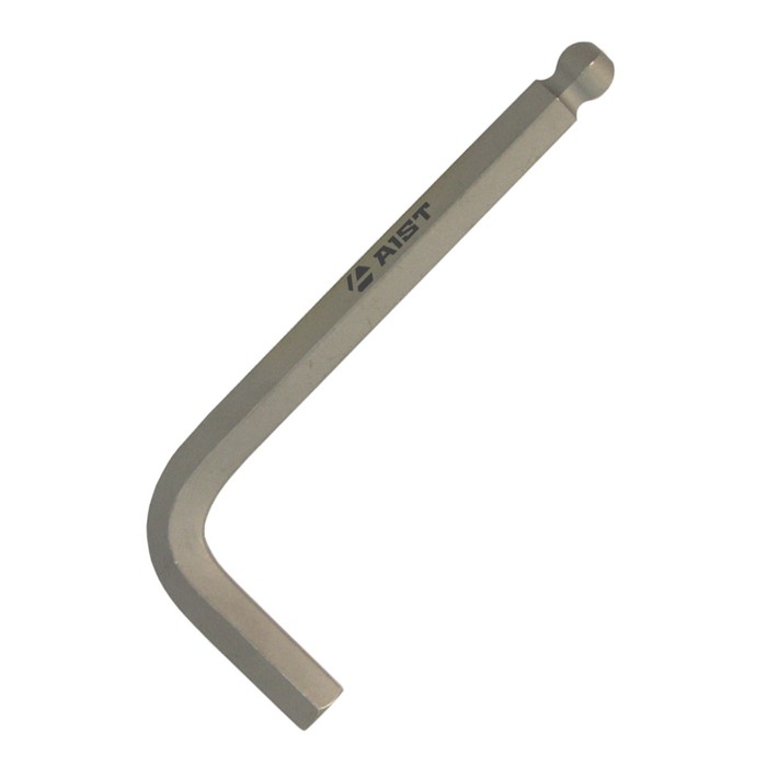 Ключ, AIST, Г-образный, шестигранный, шаровидный наконечник, H4.0, L= 14,4 см