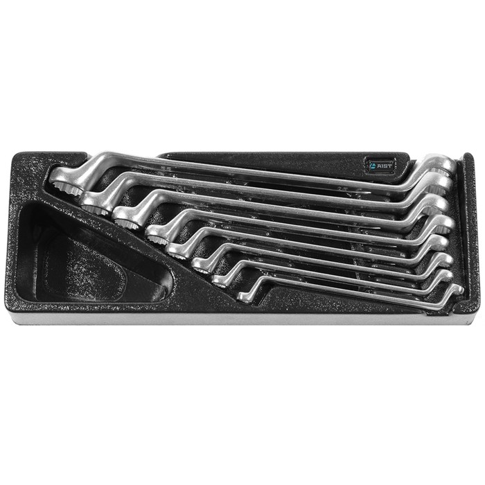 Набор ключей AIST, накидных, в пластиковом лотке, 8 предметов