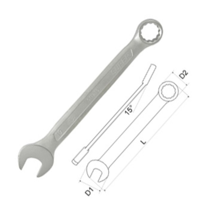 Ключ комбинированный MASTER, 14 мм