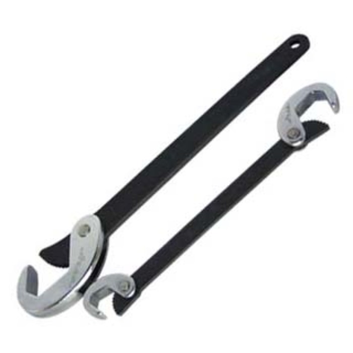 Набор ключей MASTER, с открытым зевом, шарнирных, кованная сталь, 2 предмета