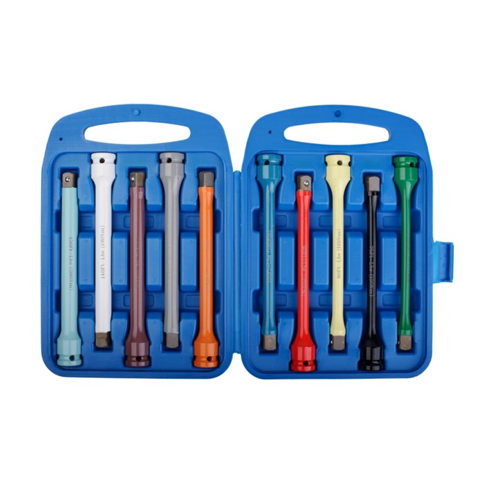 Набор удлинителей с ограничителем крутящего момента AIST, 10 предметов 1/2" 80-200 Нм