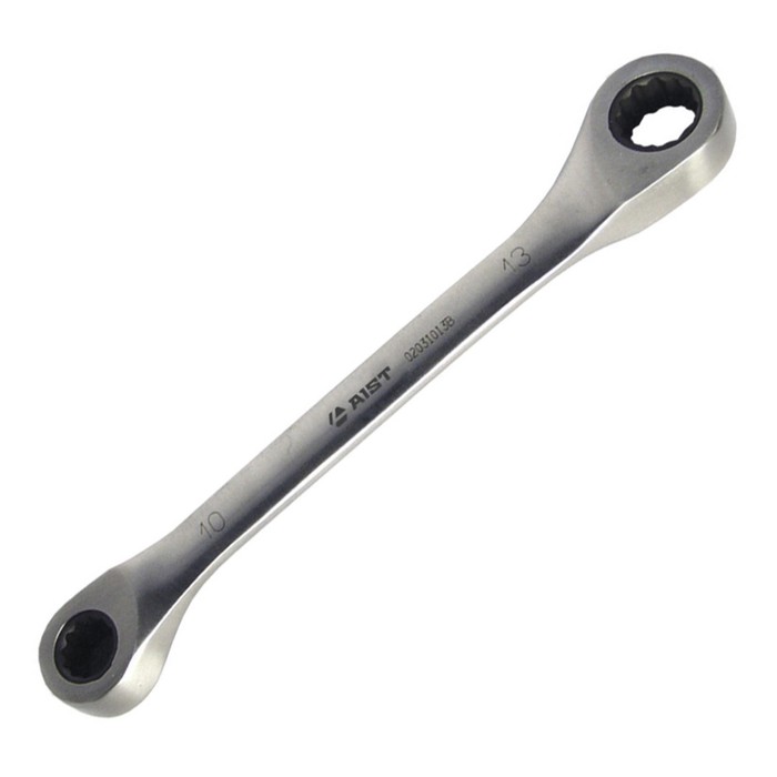Ключ накидной AIST, с храповым механизмом, 10х13 мм, 72 зуба