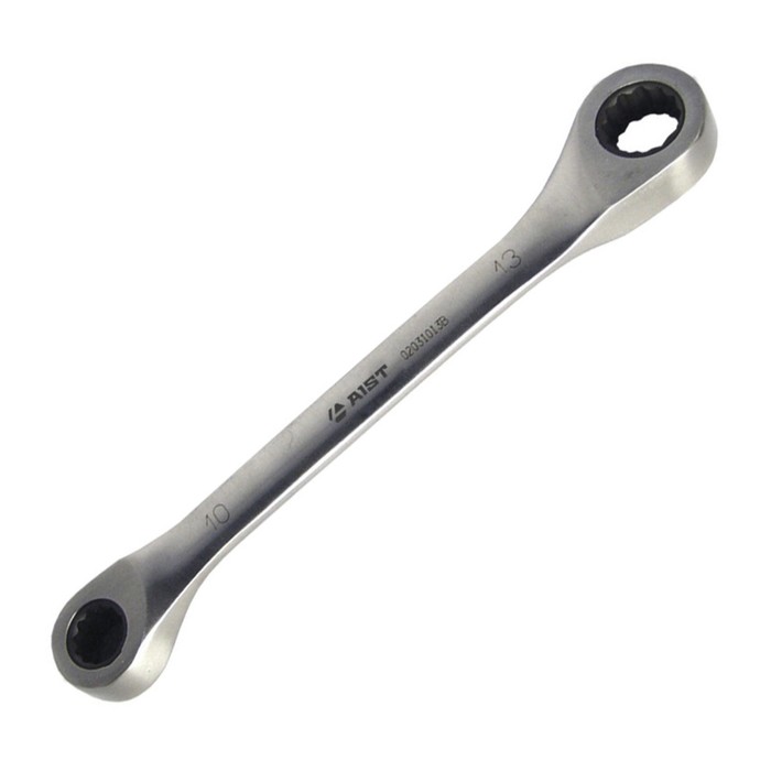 Ключ накидной AIST, с храповым механизмом, 15х17 мм, 72 зуба