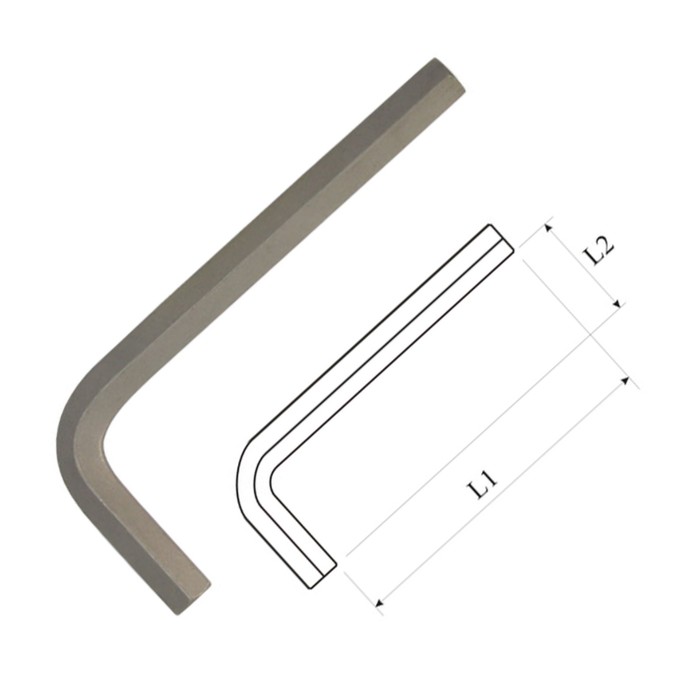 Ключ AIST, Г-образный, шестигранный, H3.0, L= 10 см