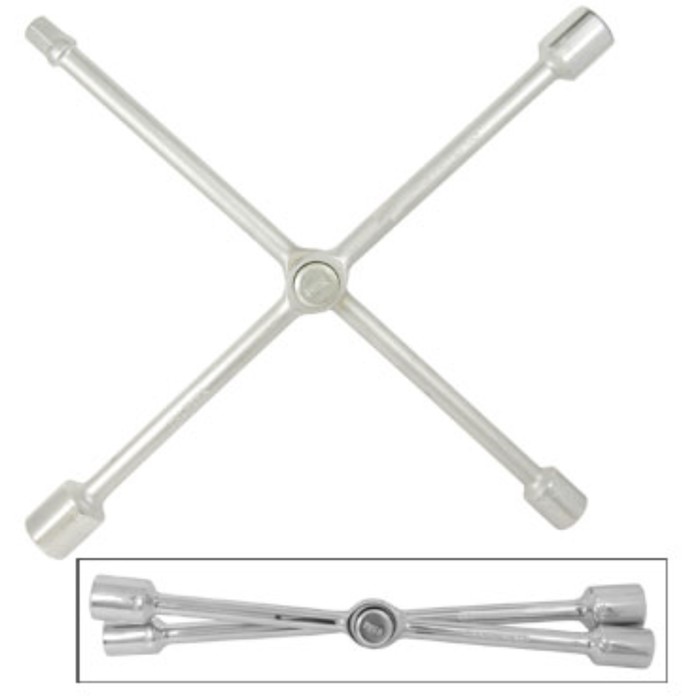 Ключ торцевой AIST, баллонный, крестообразный, складной, 17х19-21(мм)х1/2"