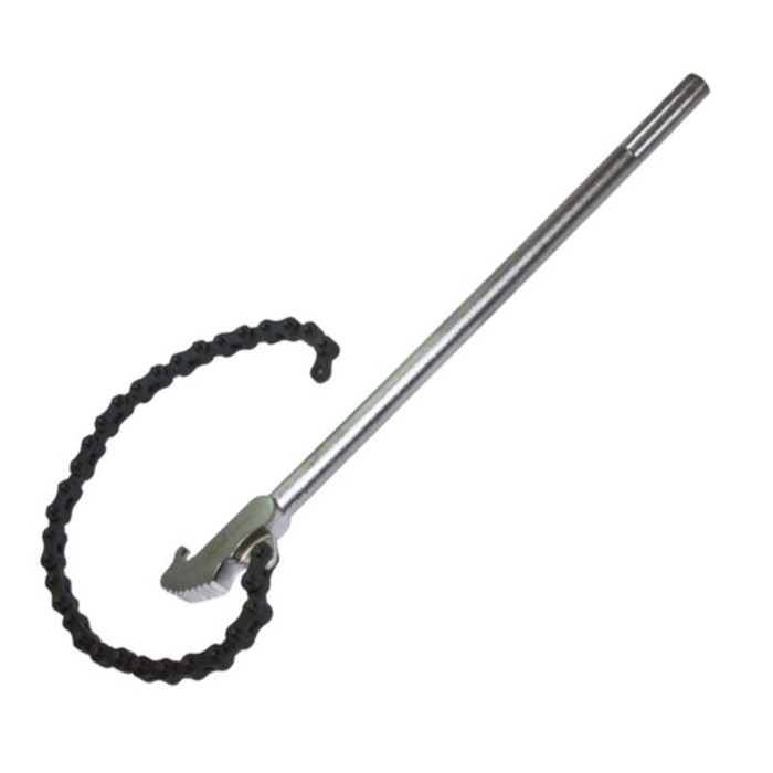 Съемник AIST, ключ масляного фильтра, цепной, рычажный, для фильтров диаметром 75-170 мм