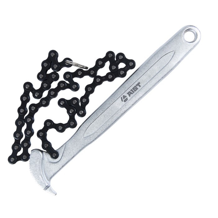 Съемник AIST, ключ масляного фильтра, цепной, рычажный, диапазон охвата: 30-160 мм