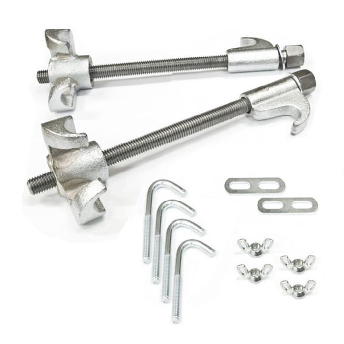 Съемник пружин MASTER, с узким захватом, две стяжки, длинна стяжки пружин: 300 мм