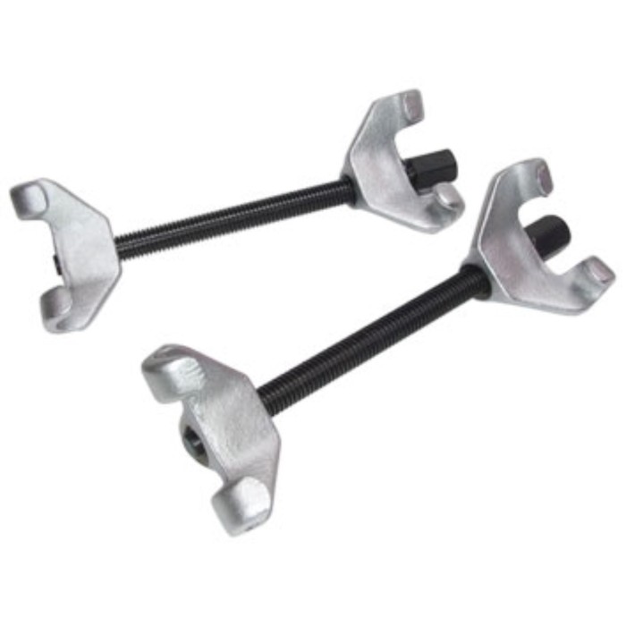 Съемник пружин MASTER, с широким захватом, две стяжки, длинна стяжки пружин: 200мм