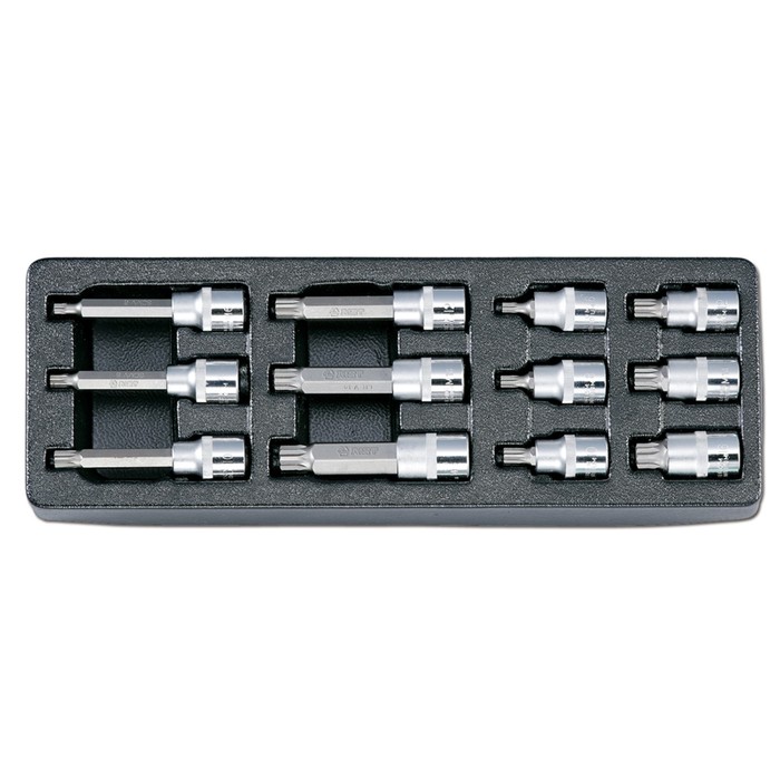 Набор головок-битов AIST, 1/2" головка-бита, в пластиковом лотке, 12 предметов