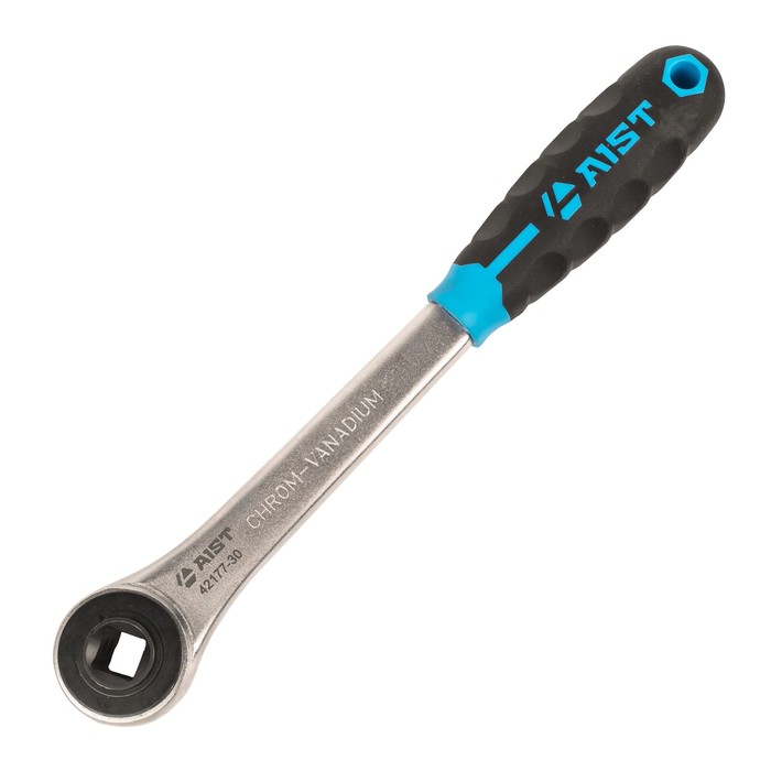 Трещотка AIST, 1/2", 30 зубов, без квадратного привода
