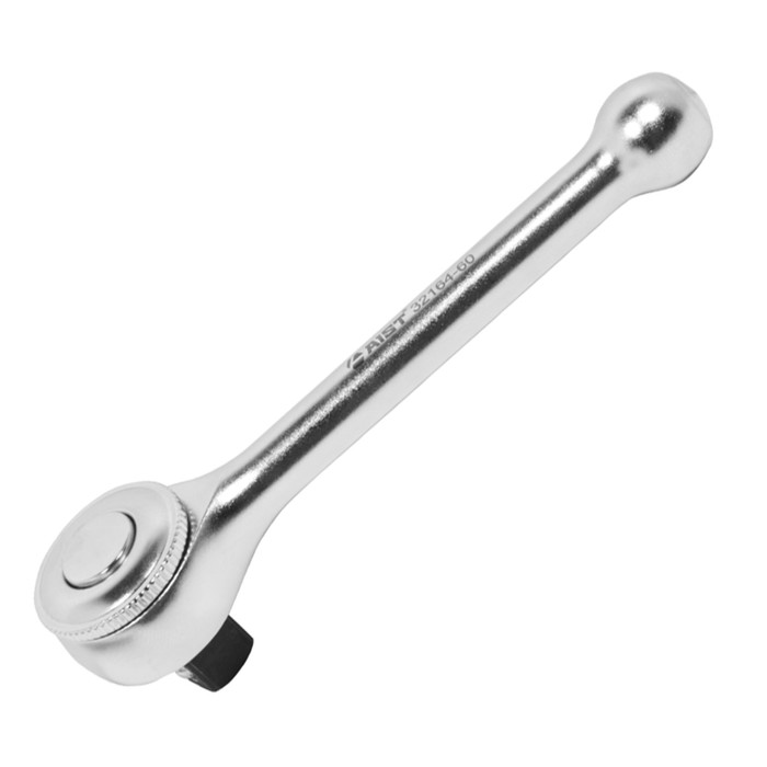 Трещотка AIST, 1/2", металлическая рукоядка, L= 14 см, 60 зубов