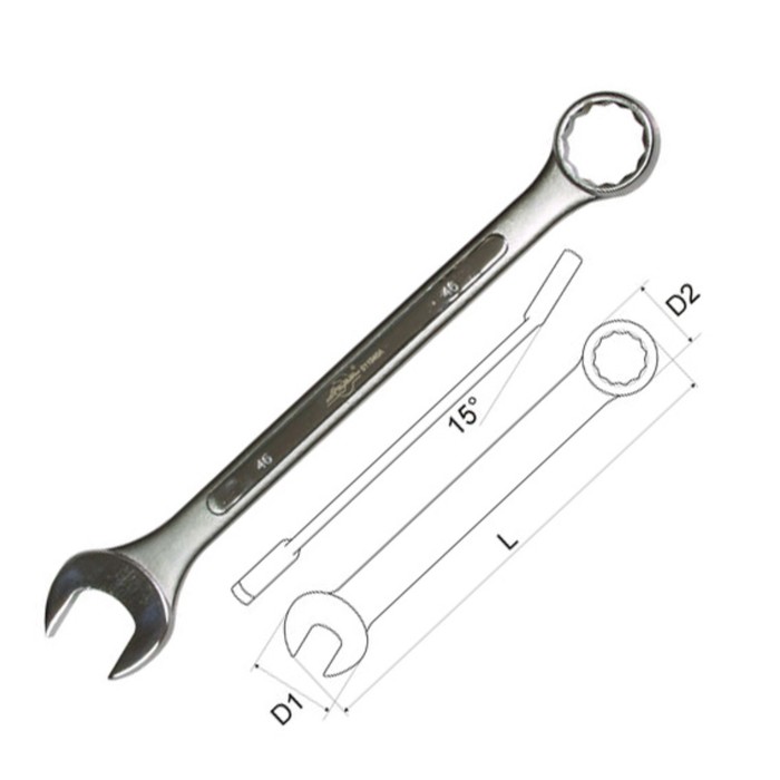 Ключ комбинированный AIST, 35 мм