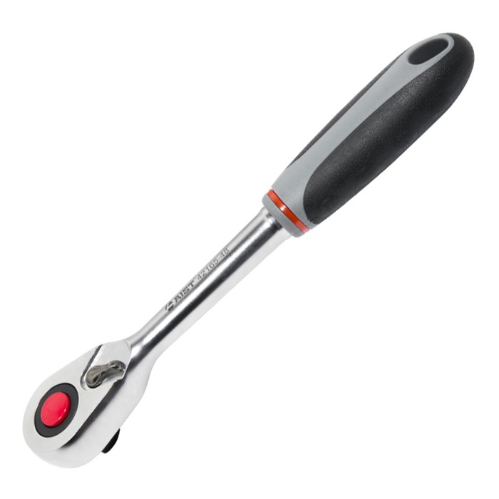 Трещотка AIST, 1/2", резино-пластиковая рукоядка рукоядка, L= 25,3 см, 48 зубов