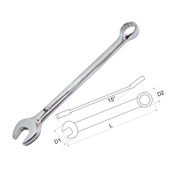 Ключ комбинированный AIST, американский тип, 15 мм