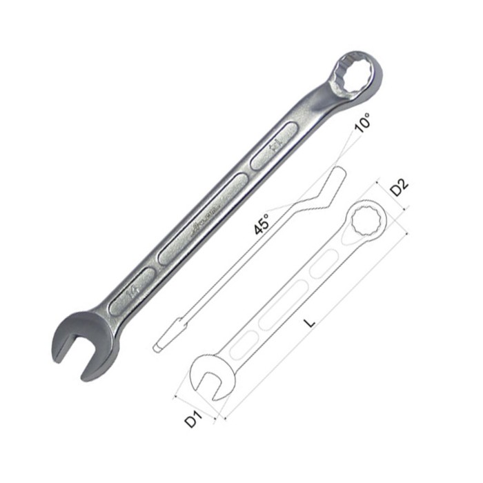 Ключ комбинированный AIST, американский тип, 23 мм