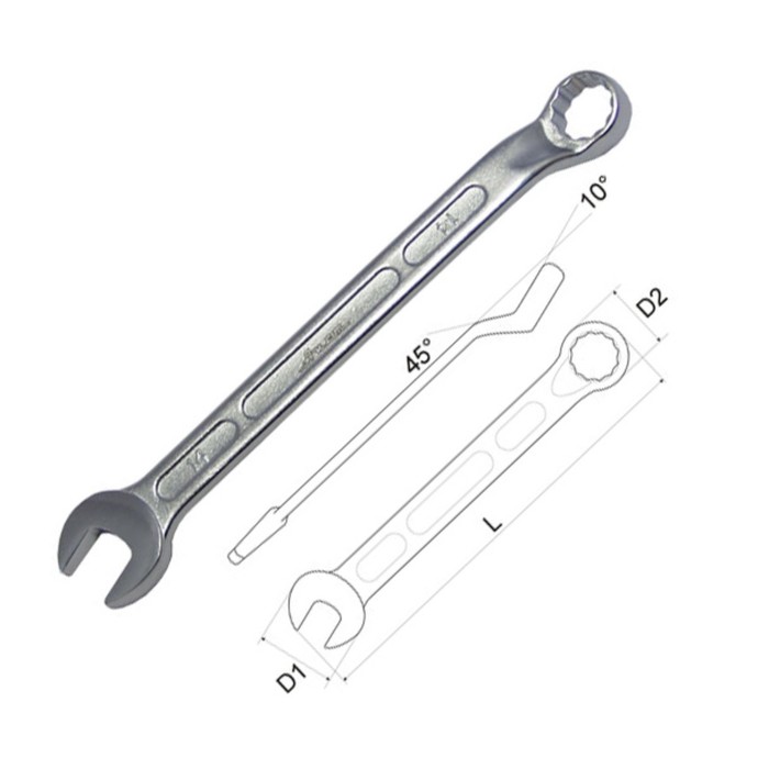 Ключ комбинированный AIST, американский тип, 25 мм